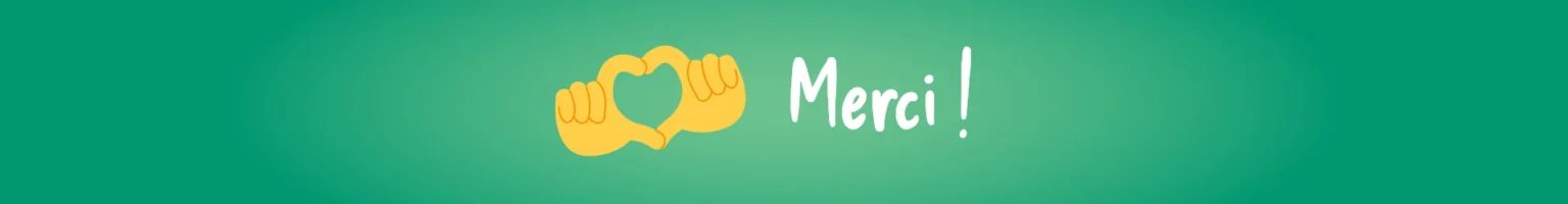 Design pour dire merci aux clients Casino