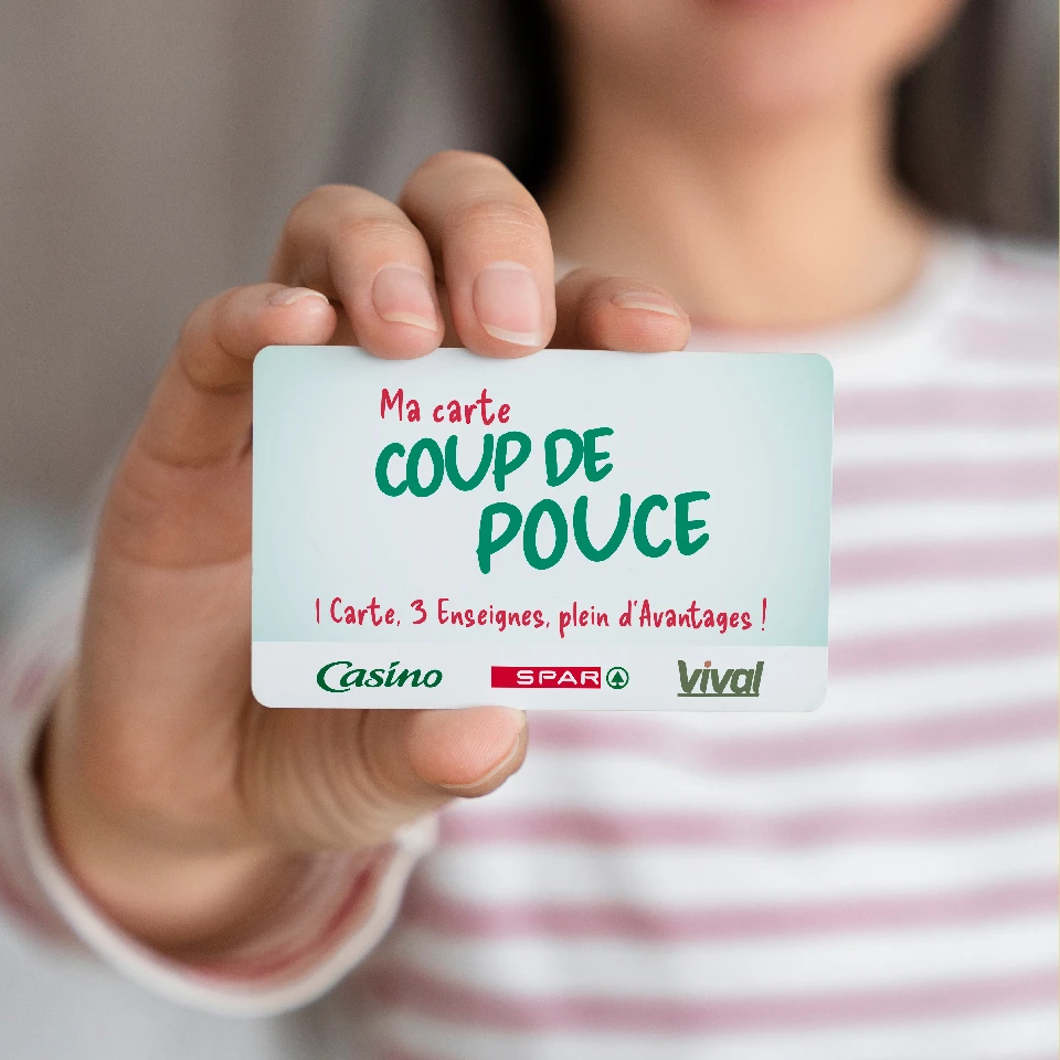 Design final de la carte de fidélité des enseignes de proximité du Groupe Casino