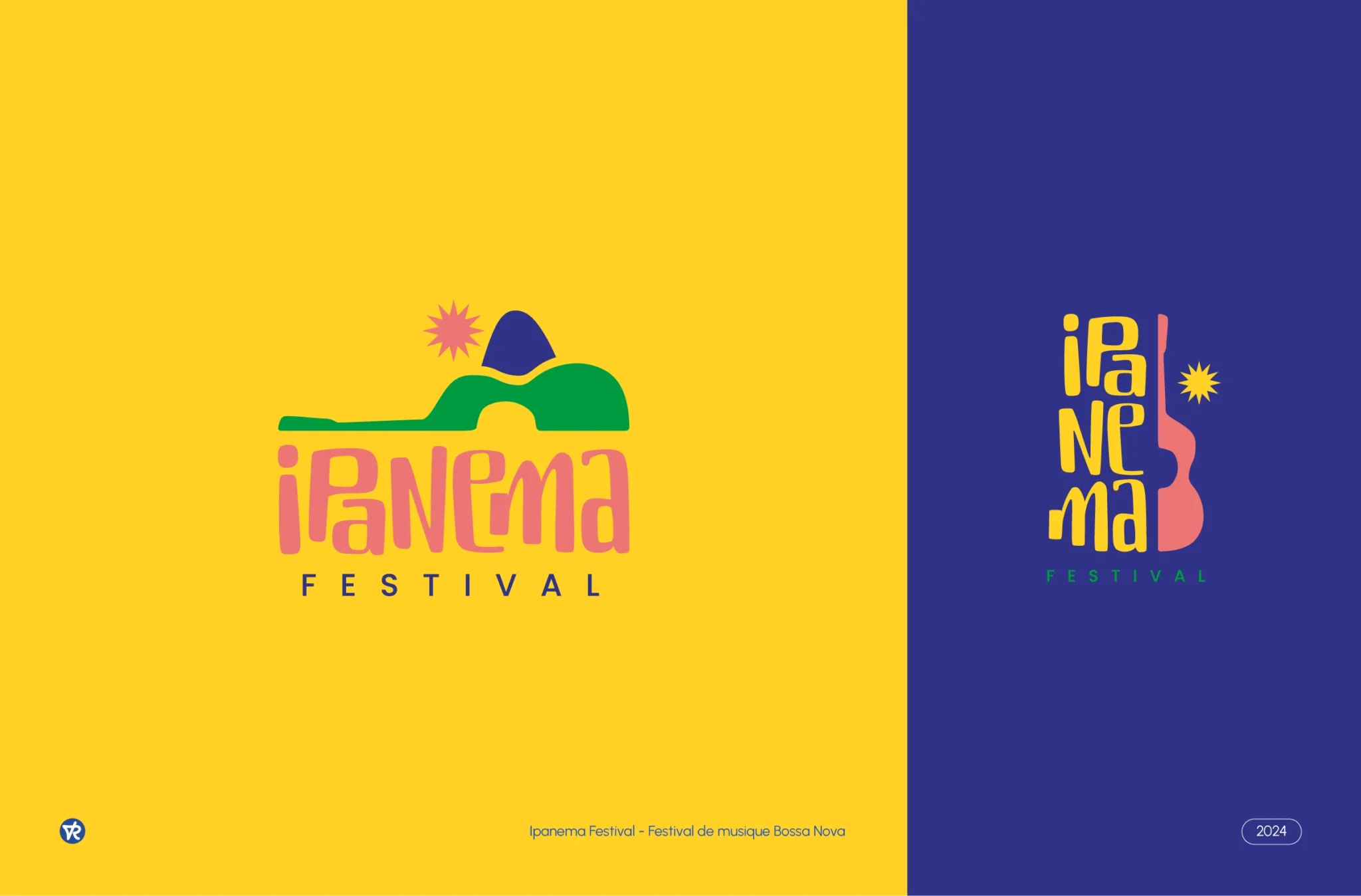 Design du Logo pour le festival de bossa nova Ipanema